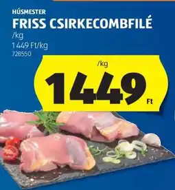ALDI Friss csirkecombfilé ajánlat