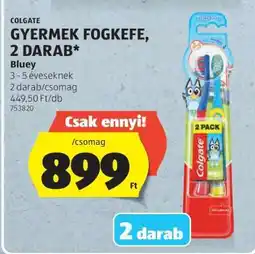 ALDI COLGATE GYERMEK FOGKEFE, 2 DARAB ajánlat