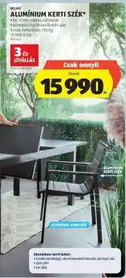 ALDI ALUMÍNIUM KERTI SZÉK ajánlat