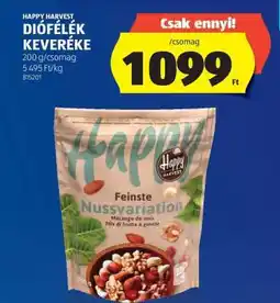 ALDI HAPPY HARVEST DIÓFÉLÉK KEVERÉKE ajánlat