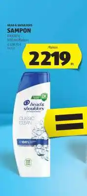 ALDI HEAD & SHOULDERS Sampon ajánlat