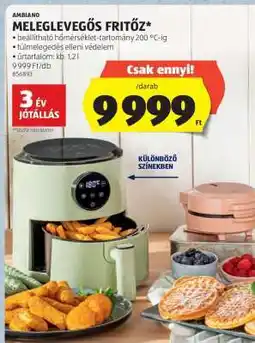 ALDI Ambiano Meleglevegős Fritőz ajánlat