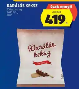 ALDI DARÁLÓS KEKSZ ajánlat