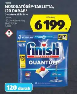 ALDI Finish Mosogatógép-tabletta, 120 darab ajánlat