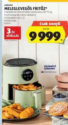 ALDI AMBIAO MELEGLEVŐS FRITŐZ ajánlat