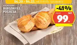ALDI Burgonyás pogácsa ajánlat