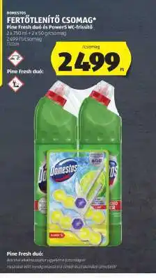 ALDI DOMESTOS FERTŐTLENÍTŐ CSOMAG ajánlat