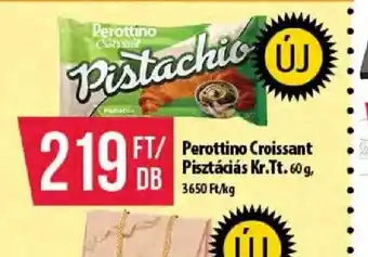 Perottino Croissant Pisztáciás