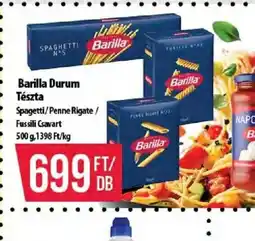 Coop Barilla Durum Tészta ajánlat