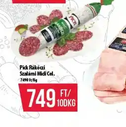 Coop PICK Rákczi Szalámi Midi Cel. ajánlat