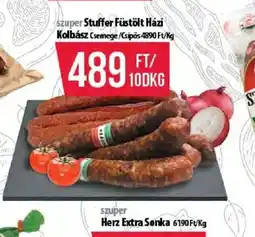Coop Stuffer Füstölt Házi Kolbász ajánlat