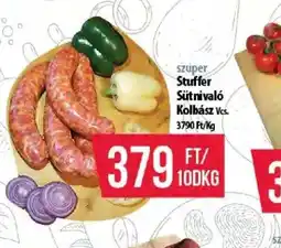 Coop Stuffer Sütnival Kolbász ajánlat