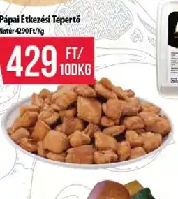 Coop Pápai Étkezési Tepertő ajánlat