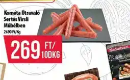 Coop Kométa Útraval Sertés Virsli ajánlat