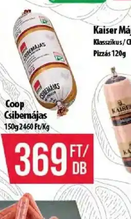 Coop Coop Csibemájas ajánlat