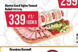 Coop Master Good Sajtos Tavaszi Rolád ajánlat