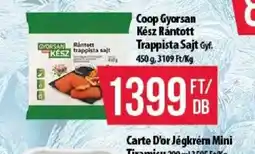Coop Coop Gyorsan Kész Rántott Trappista Sajt ajánlat
