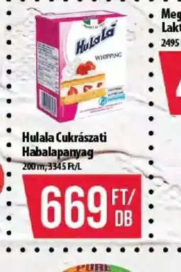 Coop HULALA Cukrászati Habalapanyag ajánlat