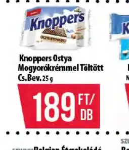 Coop Knoppers Ostya Mogyorkrémmel Töltött ajánlat