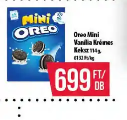 Coop OREO MINI VANÍLIA KRÉMES KEKSZ ajánlat