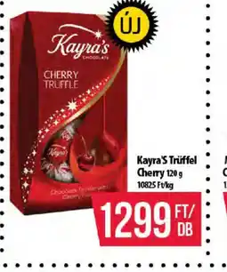 Coop Kayra's Trüffel Cherry ajánlat