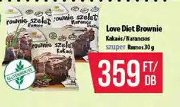 Coop Love Diet Brownie ajánlat