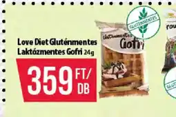 Coop Love Diet Gluténmentes Gofri ajánlat