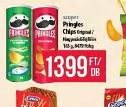 Coop Pringles Chips Original/Hagymás-Tejfölös ajánlat