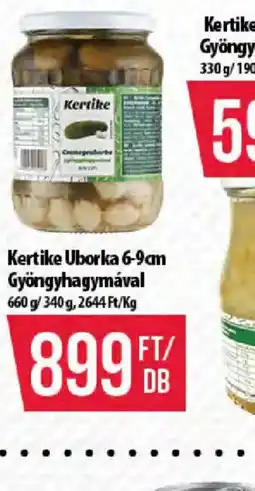 Coop Kertike Uborka Gyöngyhagymával ajánlat