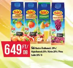 Coop Si gyümölcsital ajánlat