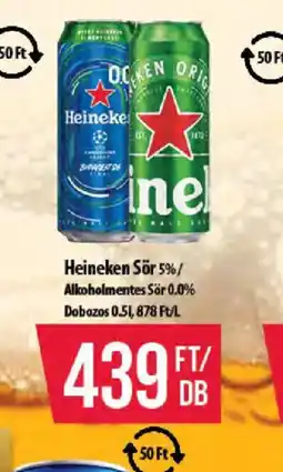 Coop Heineken Sör ajánlat