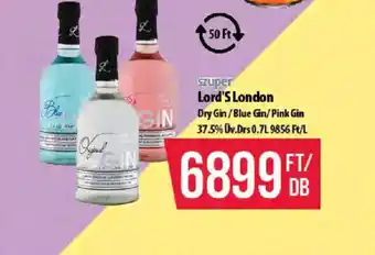 Lord S London Gin