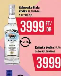 Coop Zubrowka Biala Vodka ajánlat