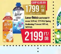 Coop Lenor Öblítő ajánlat