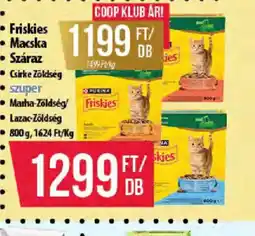 Coop Friskies Macska Száraz ajánlat