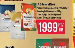 Coop D.E. Omnia Kávé ajánlat