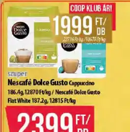 Coop Nescafé Dolce Gusto kapszula ajánlat