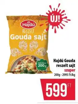 Coop Hajdú Gouda reszelt sajt ajánlat