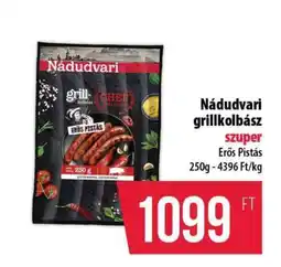 Coop Nádudvari grillkolbász ajánlat