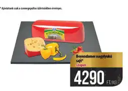 Coop Boyendamer nagylyukú sajt ajánlat