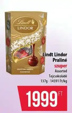 Coop Lindt Lindor praliné ajánlat