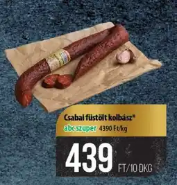 Coop Csabai füstölt kolbász ajánlat