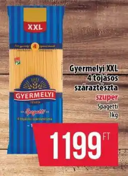 Coop Gyermelyi XXL 4 tojásos száraztészta ajánlat