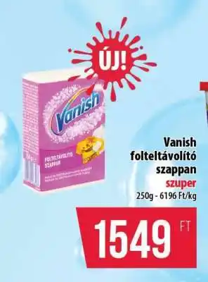Vanish folteltávolító szappan