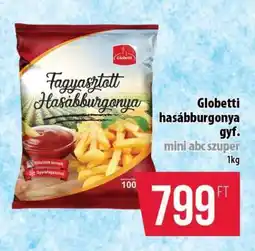 Coop Globetti hasábburgonya ajánlat