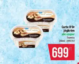 Coop CARTE D'OR Jégkrém ajánlat