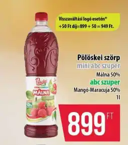 Coop PÖLÖSKEI﻿﻿ Szörp ajánlat