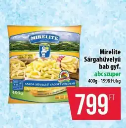 Coop Mirelite Sárgahüvelyű bab gyf ajánlat