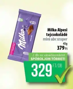 Coop Milka Alpesi tejcsokoládé ajánlat