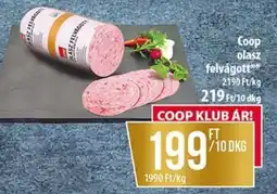 Coop Coop olasz felvágott ajánlat